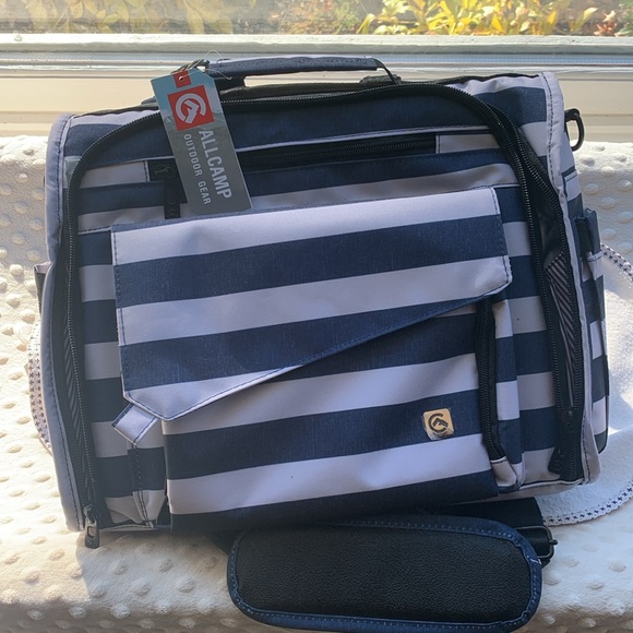 All camp outdoor diaper bag. NWT - Picture 2 of 5